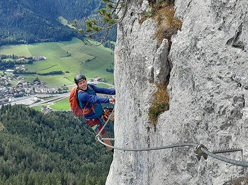 Klettersteig s'Schuastagangl